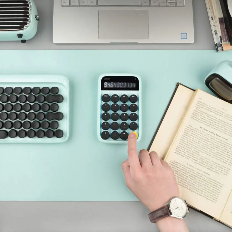  Xiaomi Lofree Bluetooth Numeric Keypad Multi-System Compatible Backlit Keyboard Micro USB 800mAh Ca