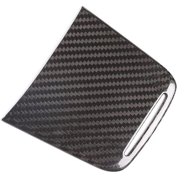 

Carbon Fiber Car Center Console Storage Box Cover Frame Trim Sticker for 718 911 2012-2019