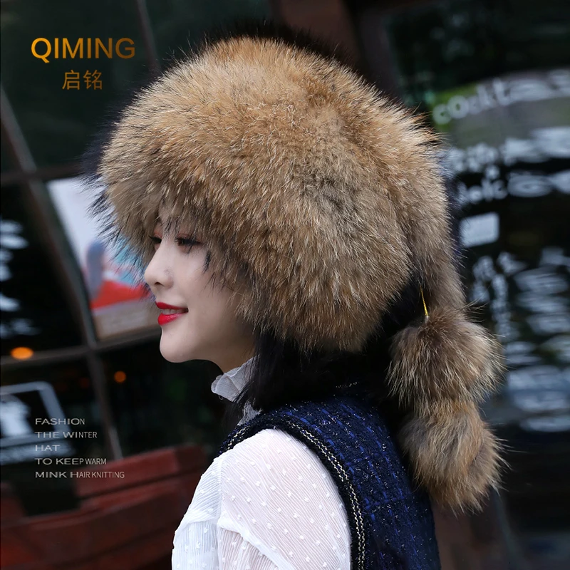 Lei Xuan fox fur hat children's winter 
