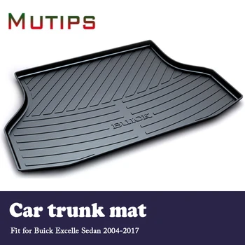 

Mutips 1Set Car Cargo trunk mat For Buick Excelle Sedan 2004-2017 2009 2010 2011 2012 2013 2014 2015 2016 Anti-slip Accessories
