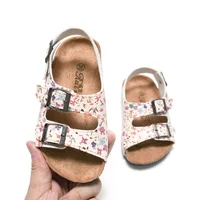 Kid's New Style Cork Sole Anti-slip Casual Kid's Shoes Size Children's Slippers Girls Boys Sandals Summer New 2021 1