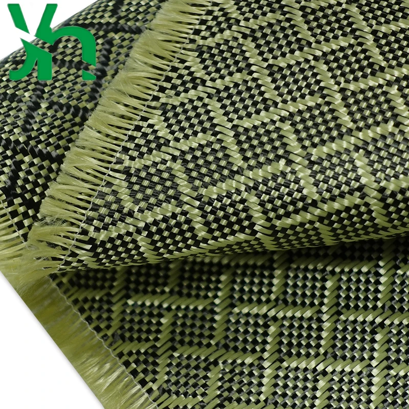 200gsm 1100D Yellow Kevlar & 3K Carbon fiber mixed Fabric 2x2 Twill Carbon  Kevlar cloth Aramid fiber 40 / 100cm width - AliExpress