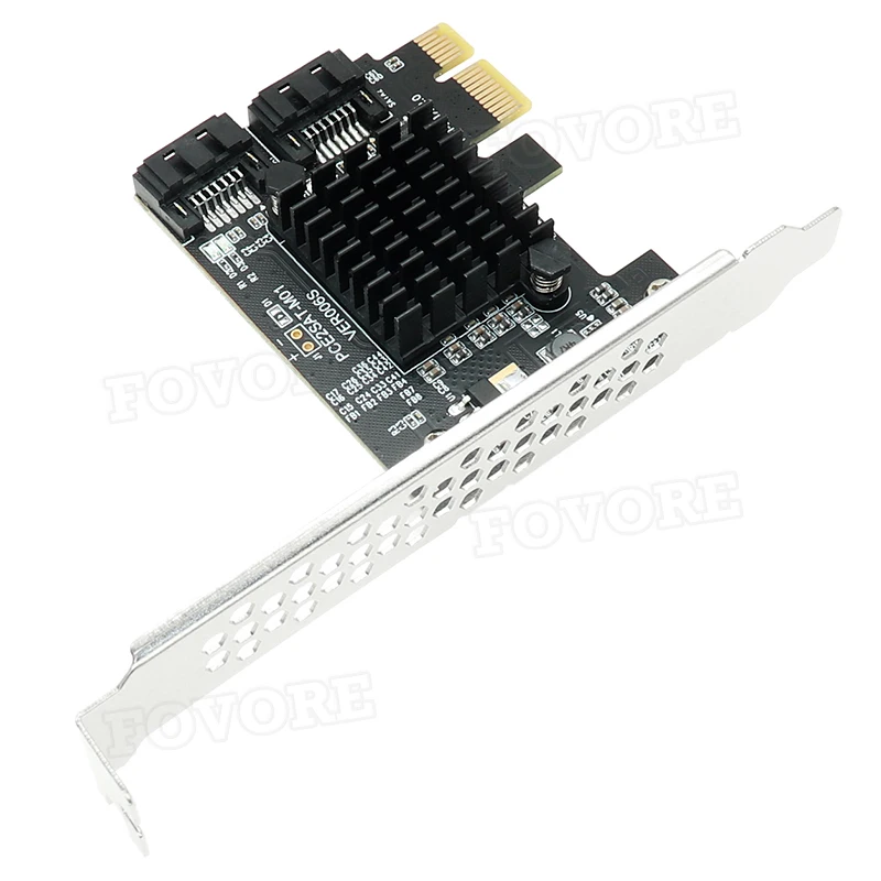SATA PCI e адаптер 4 порта SATA 3,0 к PCIe x1 плата адаптера расширения SATA3.0 PCIe конвертер PCI-e Marvell 88SE9125
