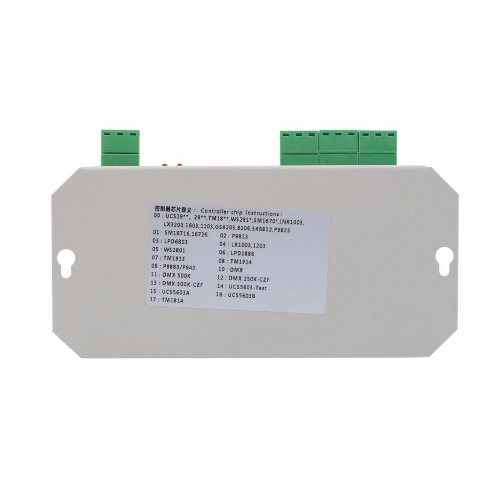 Conduziu o Controlador dos Pixéis do Cartão do sd de K1000c Rgb para Ws2801 Conduziu Dc5 24 v Ws2811 Ws2812b Lpd6803 2048 4 ws2801 ws2811 ws2812b lpd6803 conduziu 2048 dc5 24 24 v