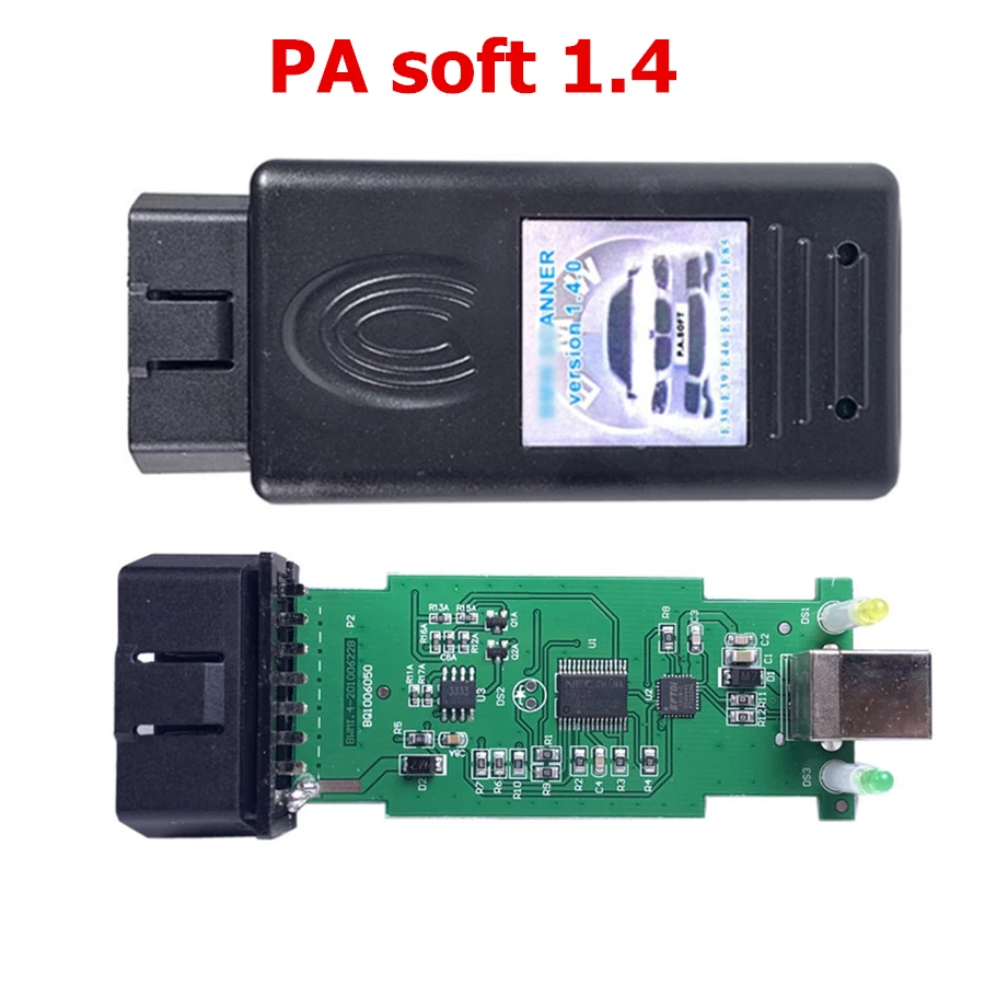 Сканер для BMW OBD2 версии 1.4.0 PA мягкий диагностический интерфейс 1 4 USB | Автомобили и