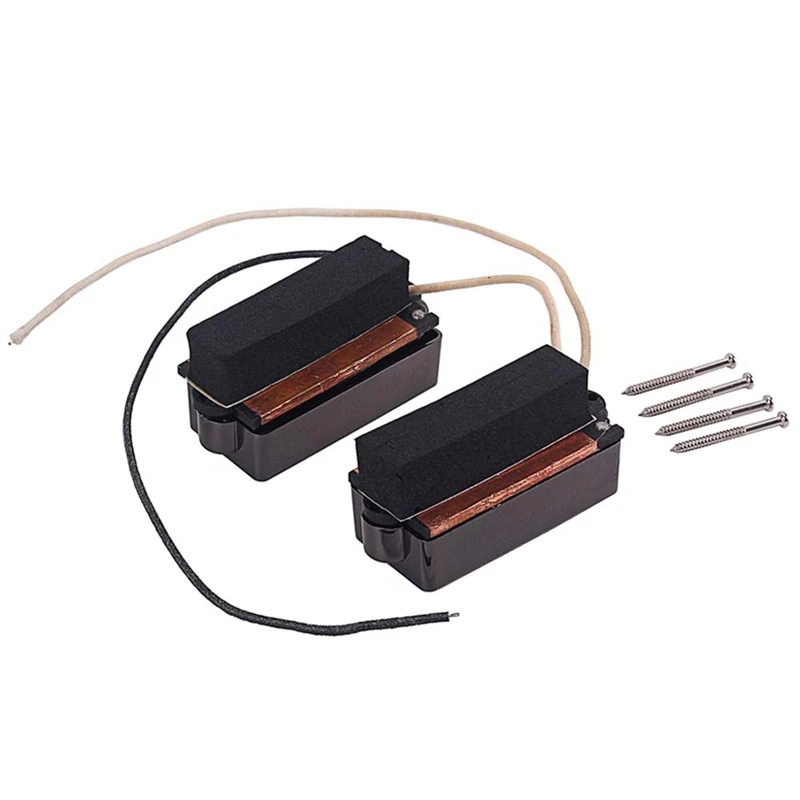 

Guitar Alnico 5 PB P Bass Pickup Humbucker Pickup Alnico V Black for 4 String P Bass Replacement
