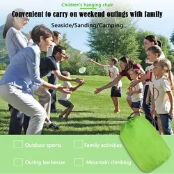 Children's Chair Inflatable Cushion Portable Parachute Courtyard Swing Mattress Pad Hammock Sofa