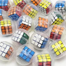 

3 * 3 * 3cm Egg Twist Ball Magic Cube Egg Twist Fun Egg Toy Coin Egg Twist Machine Toy Stress Reliever Toys Magic Cube