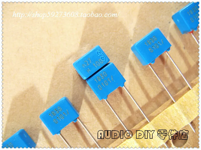 10 шт/20 шт Vishay ERO KP1830 270pF/100V 2.5% P5MM синий полипропиленовый пленочный конденсатор 271/100v