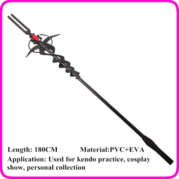 

New Game Arknights Cosplay Earthspirit Canes Cosplay Props PVC Wands Weapons Halloween Christmas Party Accessories Horn Headwear