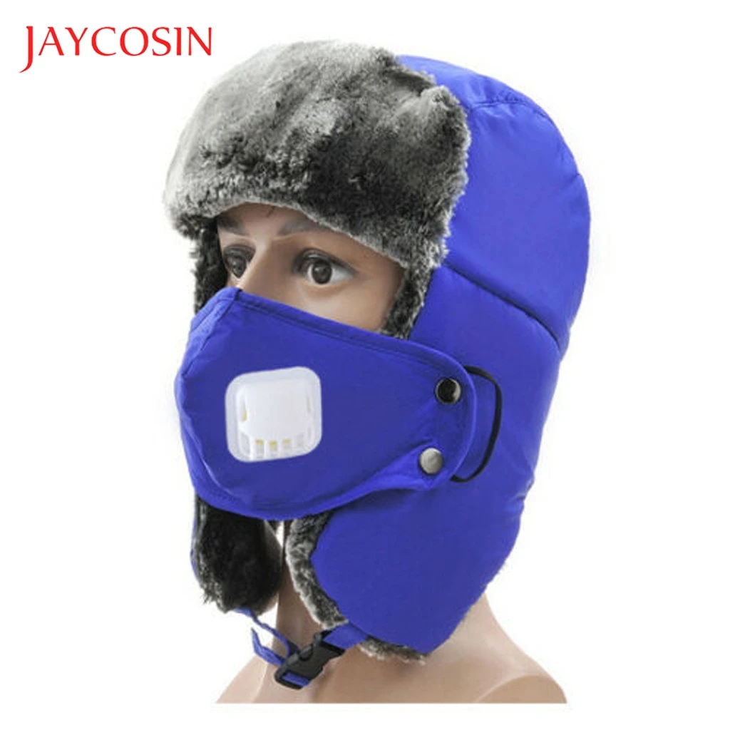 

JAYCOSIN Unisex Winter Thicken Hat Men And Women Hunting Hat Ear Warmer Must Be Equipped For Cold Winters Warm Hooded Hat