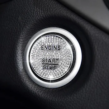 

Trim Engine Button Switch Metal Interior For Mercedes-Benz C-Class W205