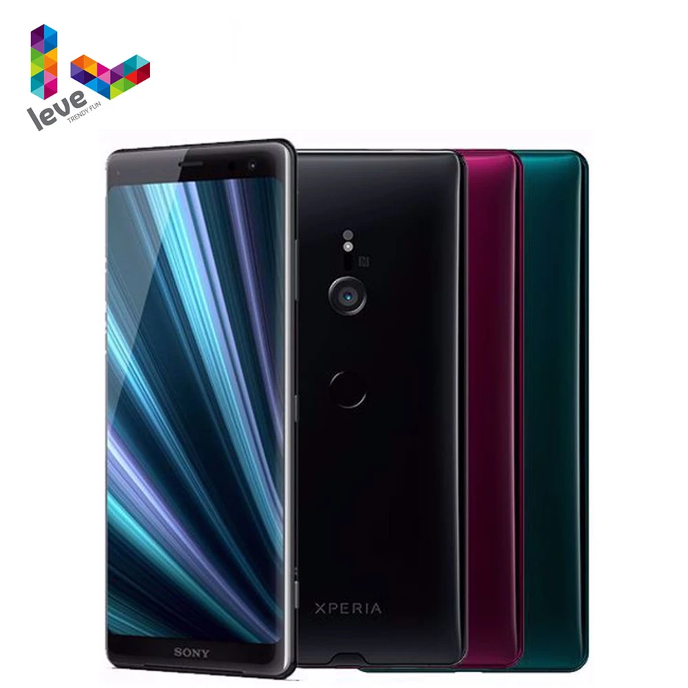 

Unlocked Global Version Sony Xperia XZ3 H8416 1SIM Mobile Phone 6.0" 4GBRAM 64GBROM Octa Core 19MP NFC 4G LTE Android Smartphone