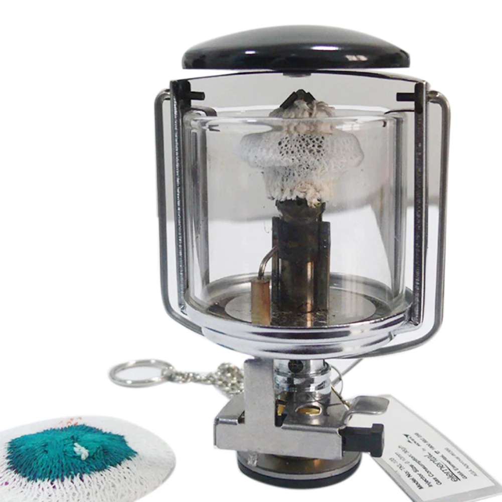Фонарь для пеших прогулок, тент, подвесной, мини-газовая лампа для использования на открытом воздухе, кемпинг, переносные фонари для путешествий, аварийная ночная рыбалка, прочный