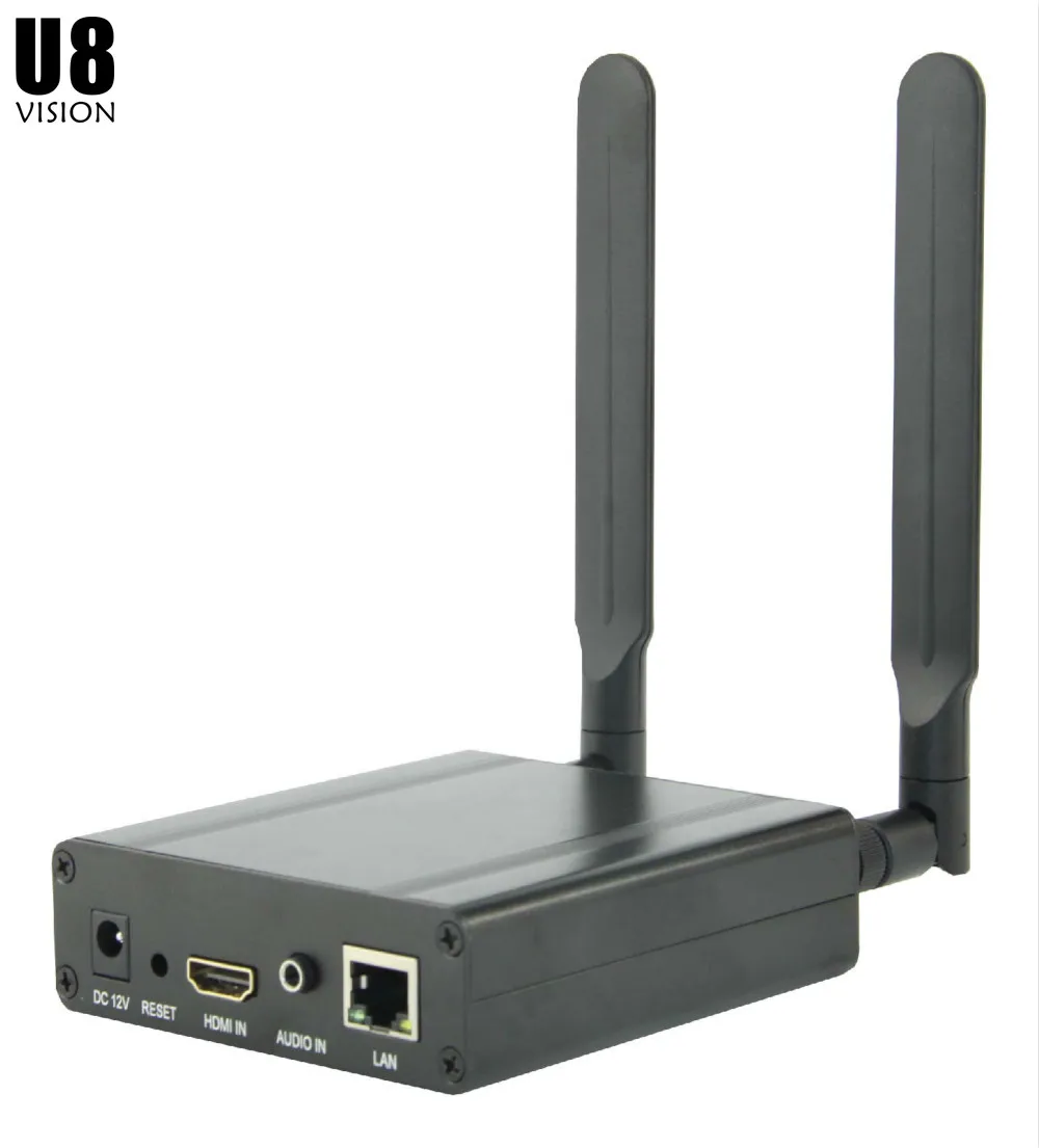 Видеокодер U8Vision H.264 HDMI с Wi-Fi для IPTV прямой трансляции например Facebook Live YouTube Twitch Vmix