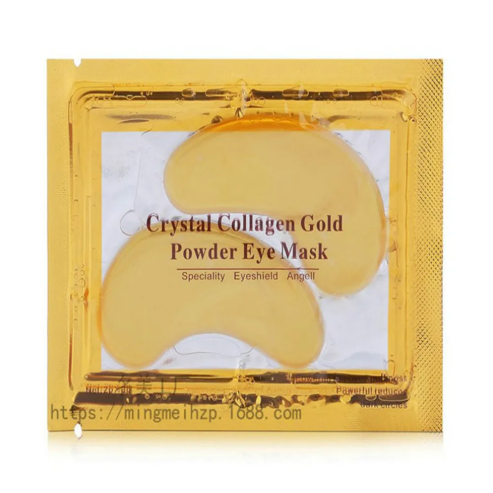 20Pcs 10Pairs Eye Mask Collagen Gold Eye Patches Anti wrinkle Dark Circles Remover Eye Pads Eye 3