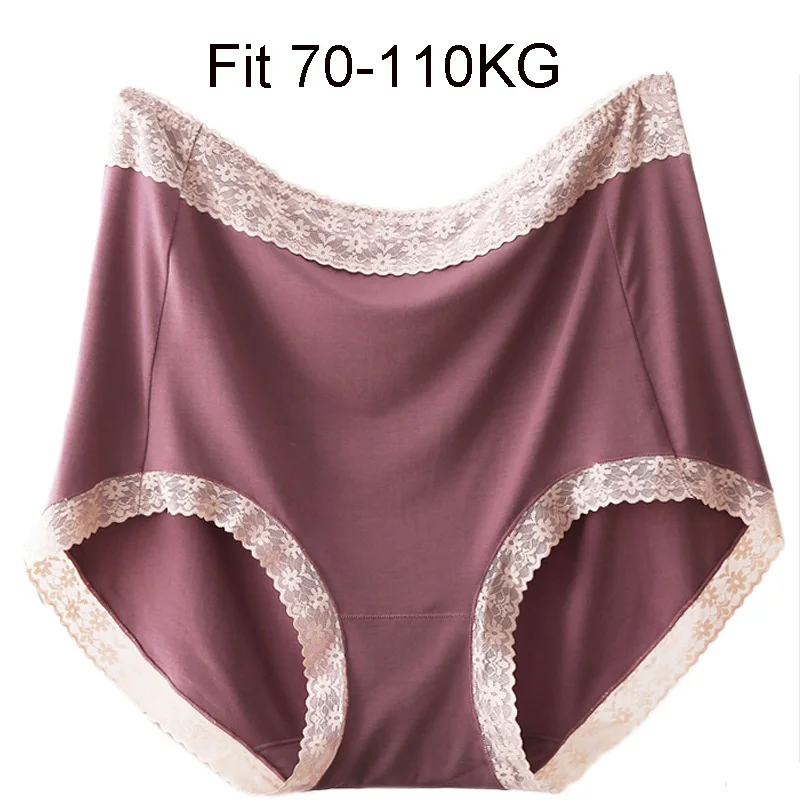 high rise thongs V001 4Pcs/Lot High Waist Plus Size Lenceria Briefs For Women Bamboo Fiber Panties Seamless Lingerie Underwear Bragas Mujer ladies panties