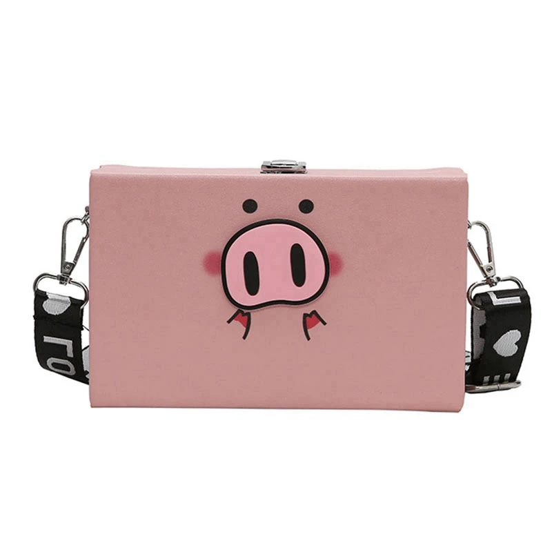 

ABZC-Animal Print Box Bag pu Bag Wide Shoulder Strap Shoulder Messenger Bag Casual Party Opponent Take Bag