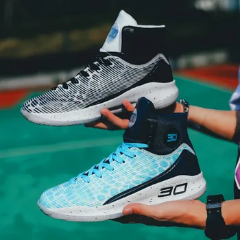 

Classic tide shoes unisex comfortable and breathable mesh men's casual shoes shockproof wear-resistant non-slip basketball shoes