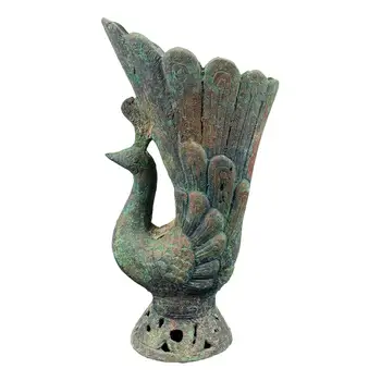 

LaoJunLu Bronze Phoenix Cup Imitation antique bronze masterpiece collection of solitary Chinese traditional style jewelry