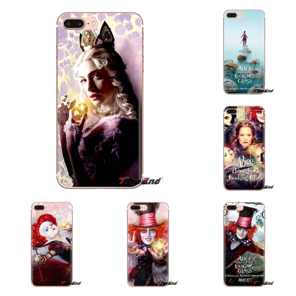 Alice Through the Looking Glass TPU Cases Covers For Huawei G7 G8 P7 P8 P9 P10 P20 P30 Lite Mini Pro P Smart Plus 2017 2018 2019 |