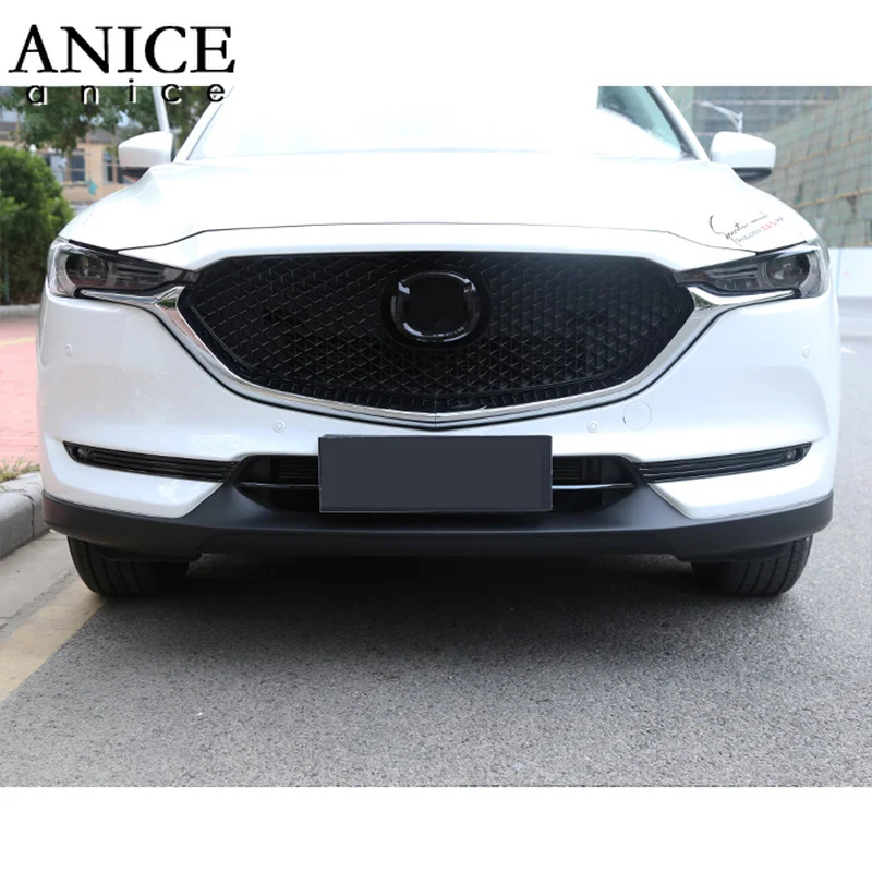 Подходит для Mazda Cx 8 Cx8 2017 2018 2019 2020 2PC отделка углеродного волокна ABS передняя фара