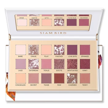 

18 color Eyeshadow Palette Pearlescent Matte Waterproof Smudge-proof Anti-halation Easy To Color Sequin Eye Shadow Powder Makeup