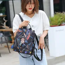 Осень и зима новые продукты-стиль простой кулон медведь ткань Оксфорд Противоугонная горячая Распродажа Женская сумка на плечо 0911