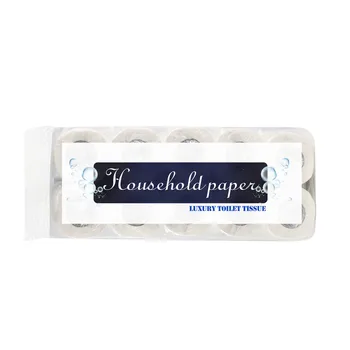 

Roll Paper Tissue Paper Roll 4 Layer Thickened Household Paper 10pcs toilet paper bulk toilet tissue papel higienico quality 418