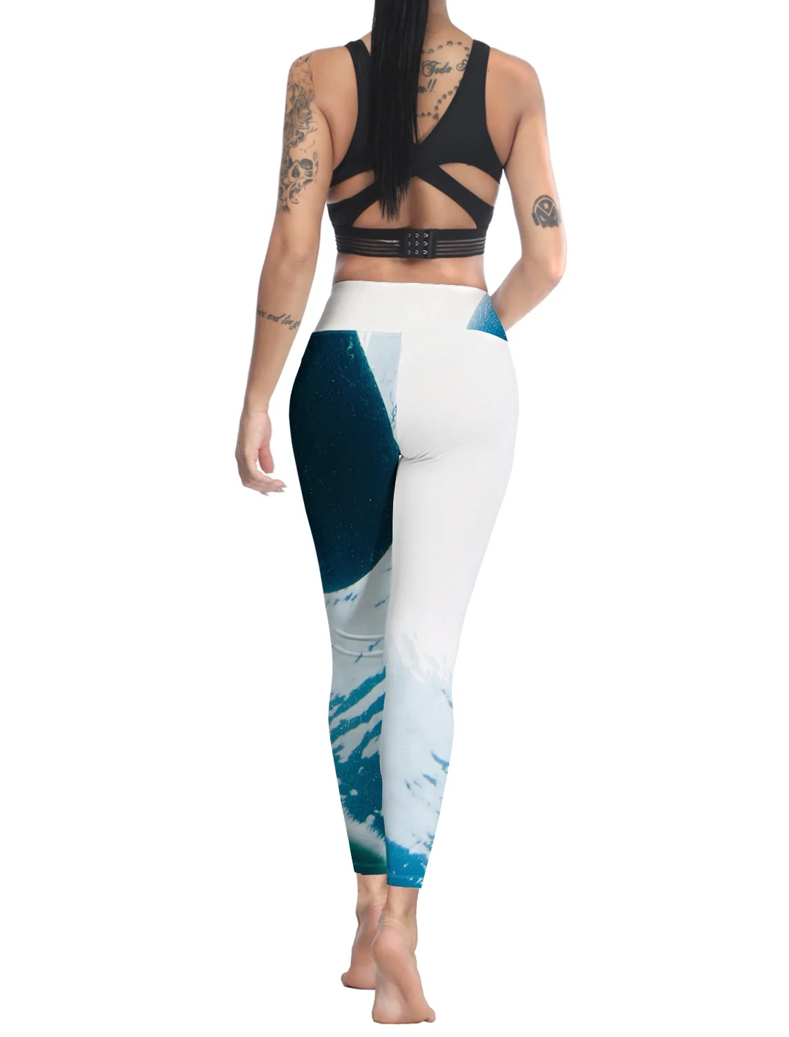 Полярный медведь ведро морские животные Фитнес Леггинсы для женщин