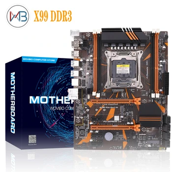 

X99 Motherboard LGA 2011-3 DDR3 4 Channel 64G REG ECC Memory SATA III USB 3.0 for Intel LGA 2011-V3 Xeon Motherboard 2011 V3