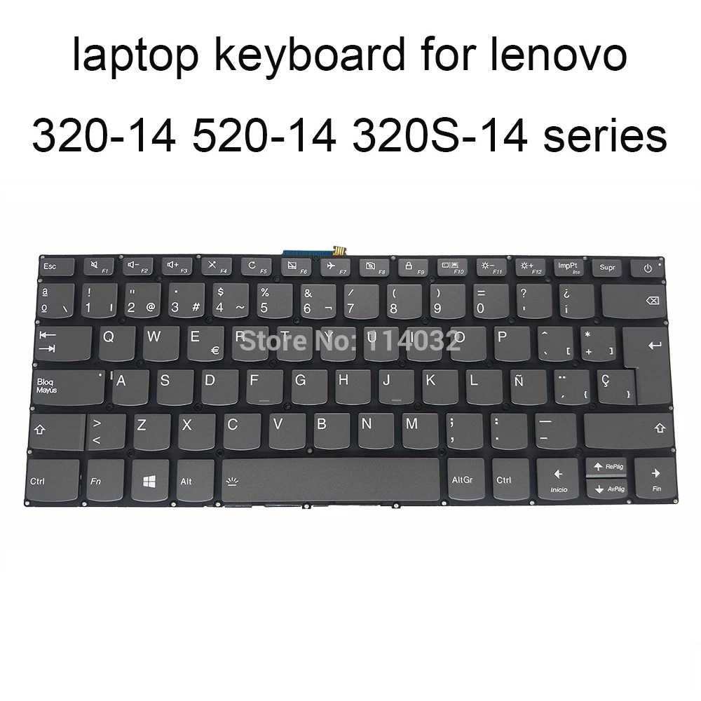 Сменная клавиатура с подсветкой и клавиатурой sn20m6236 для Lenovo 320 14AST 120S 14IAP 320S 520 14IKB