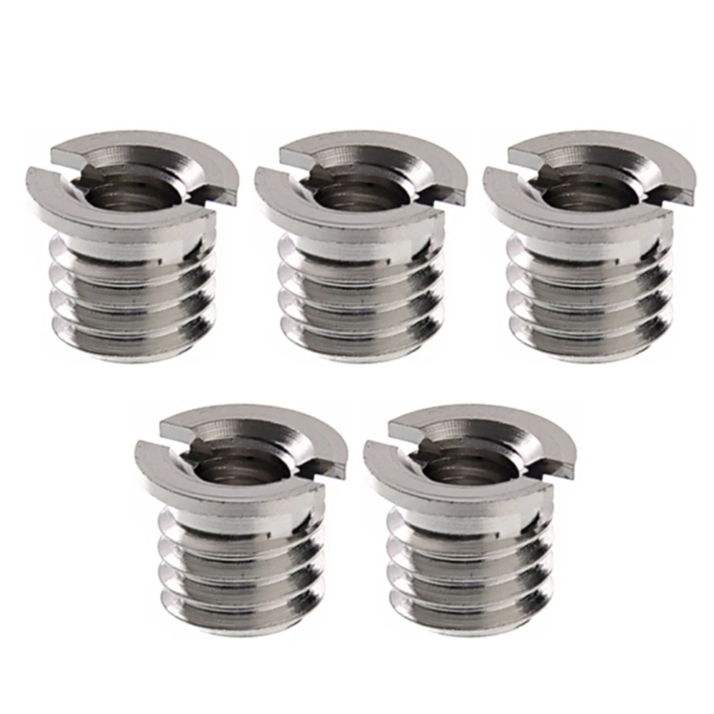 Description Picture 3 of item5pcs/pack 1/4 inch to 3/8 inch Convert Screw Standard Adapter Reducer Bushing Converter for DSLR Camera Tripod Monopod