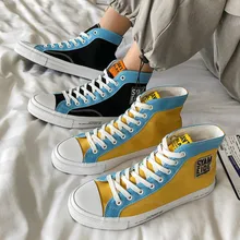 Белые высокие кроссовки мужские дизайнерские кроссовки модная высокая ткань, туфли осенние скейтерская обувь уличная прогулочная обувь J1-84