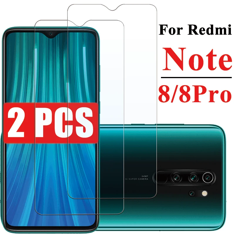2 шт. Защитное стекло для Xiao mi Red Ksio Note8 Note 8 Pro 8Pro защита экрана Redme Note8pro закаленное |