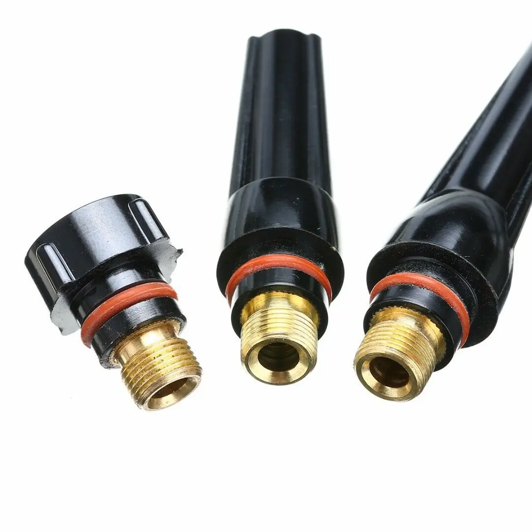 57Y03 Medium Back Cap Fit TIG Welding Torch Compatible with WP17 WP18 WP26 5pcs