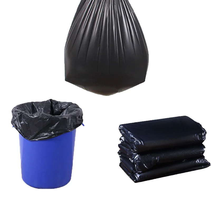 50pcs 50x60cm 60x80cm Garbage Bags Storage Bag Home Waste Trash Bags