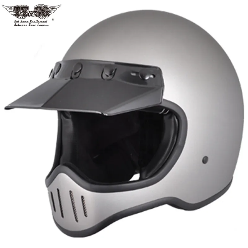 Face Guard Bikers Helmet