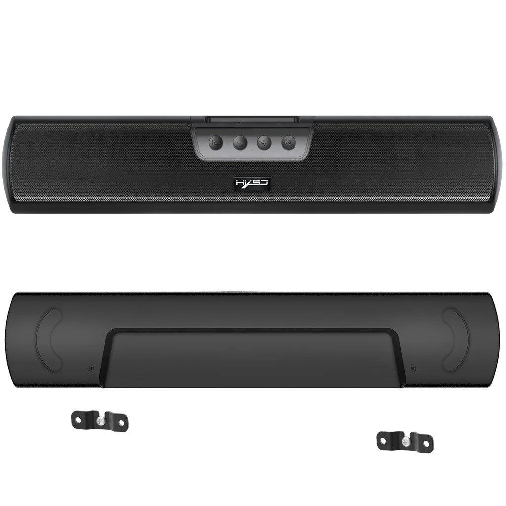 Двухрупорный динамик беспроводной 5 0 Bluetooth s для телевизора домашний звуковой бар