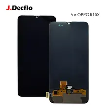 Для Oppo R15x PBCM10 PBCT10 ЖК-дисплей с сенсорным экраном дигитайзер сборка замена без рамки качество AAA 6,4 дюймов