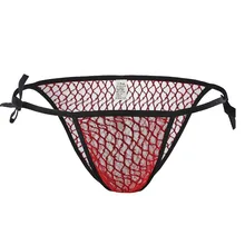 Men Sexy Underwear Mesh Sheer Low Rise Briefs Sexy Transparent Porno Lingerie Male Seamless Breathable Underpants Panties