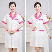 Модный женский медицинский костюм с длинными рукавами, 3 цвета, пальто, аптека, доктор, комбинезоны, униформа, медсестры, пальто для здоровья, рабочая одежда и униформа