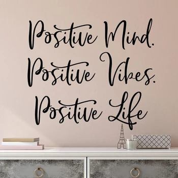 

Positive vibes decal, Good vibes wall decal, Positive wall quote, Positive life quote, Good vibes wall decal, Positive A6-009
