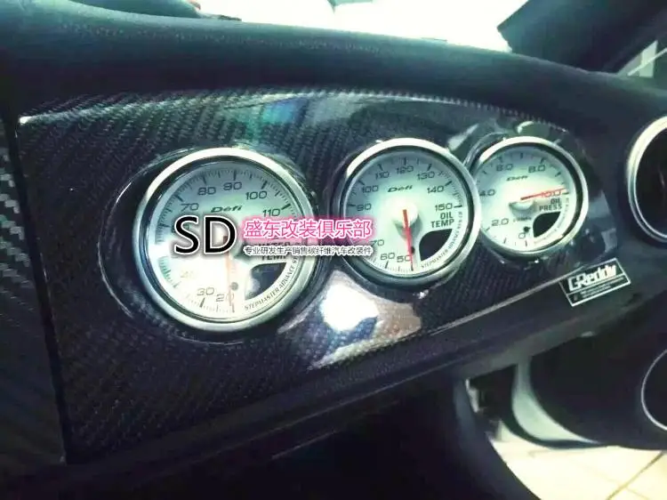 Подходит для Toyota, Subaru GT86 BRZ интерьер три инструмента турбинный метр термометр сиденье стол рама