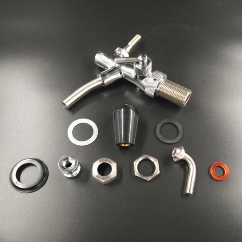 1 шт. пивной кран контроллер хромированный хвостовик G5/8 кран для Kegerator AU