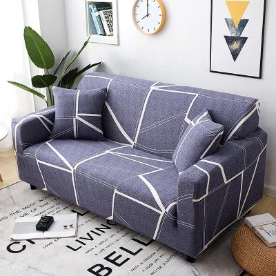Стрейч диван Slipcover мебель протектор диван мягкий с эластичным дном противоскользящие пены дети, спандекс жаккардовая ткань - Цвет: Color 13