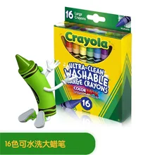 Crayola Дети 48 цвет-стирка цвет большой карандаш окрашенный инструмент 52-6948 карандаш для рисования 52-6924