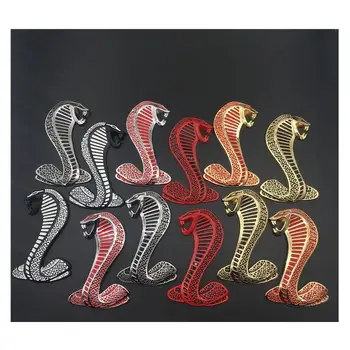 

10pcs x Metal Snake Auto Sticker Emblem Badge Logo Embleme Emblema