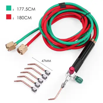 

Mini Gas Welding Little Torch Welding Soldering Kit Oxygen Acetylene Gun for Metal Stainless Steel Welding Soldering Tool Kit