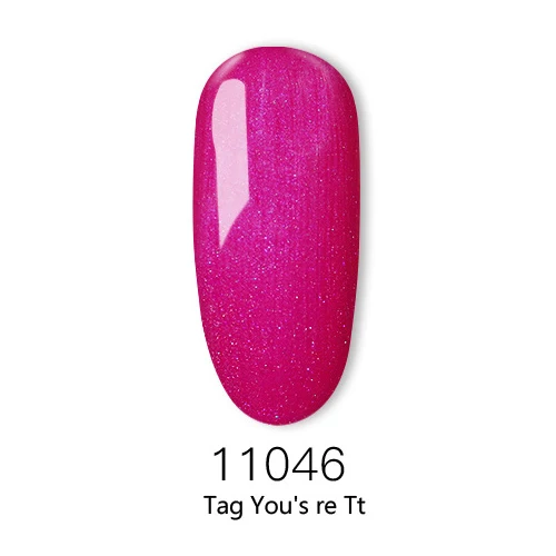 11046 Kismart 369 цветов 8 мл Гель-лак для ногтей лак-Арт Набор для маникюра UV Vernis полуперманентный Гель-лак основа для лака для ногтей - Цвет: 11046